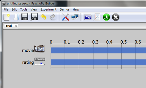 rating scale psychopy